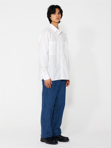 Iwo Shirt - White Stripes - F5 Concept Store