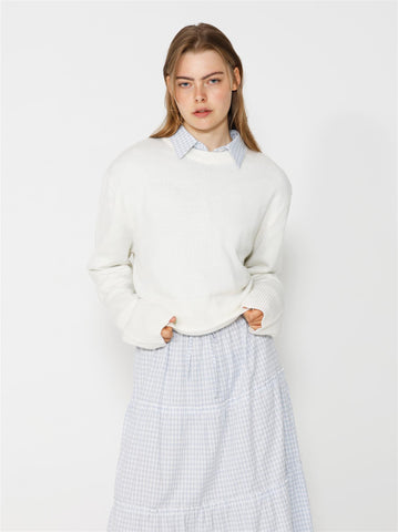 Liena Merino Sweater - Cream - F5 Concept Store