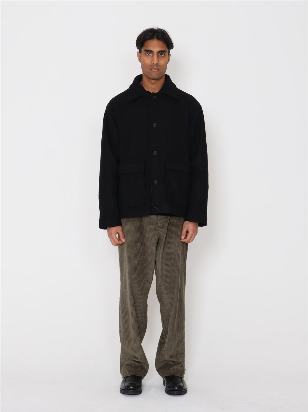 Antek Wool Jacket - Black - F5 Concept Store