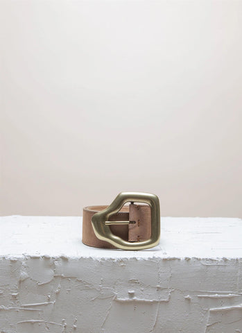 Ako belt - Nutmeg/Gold - F5 Concept Store