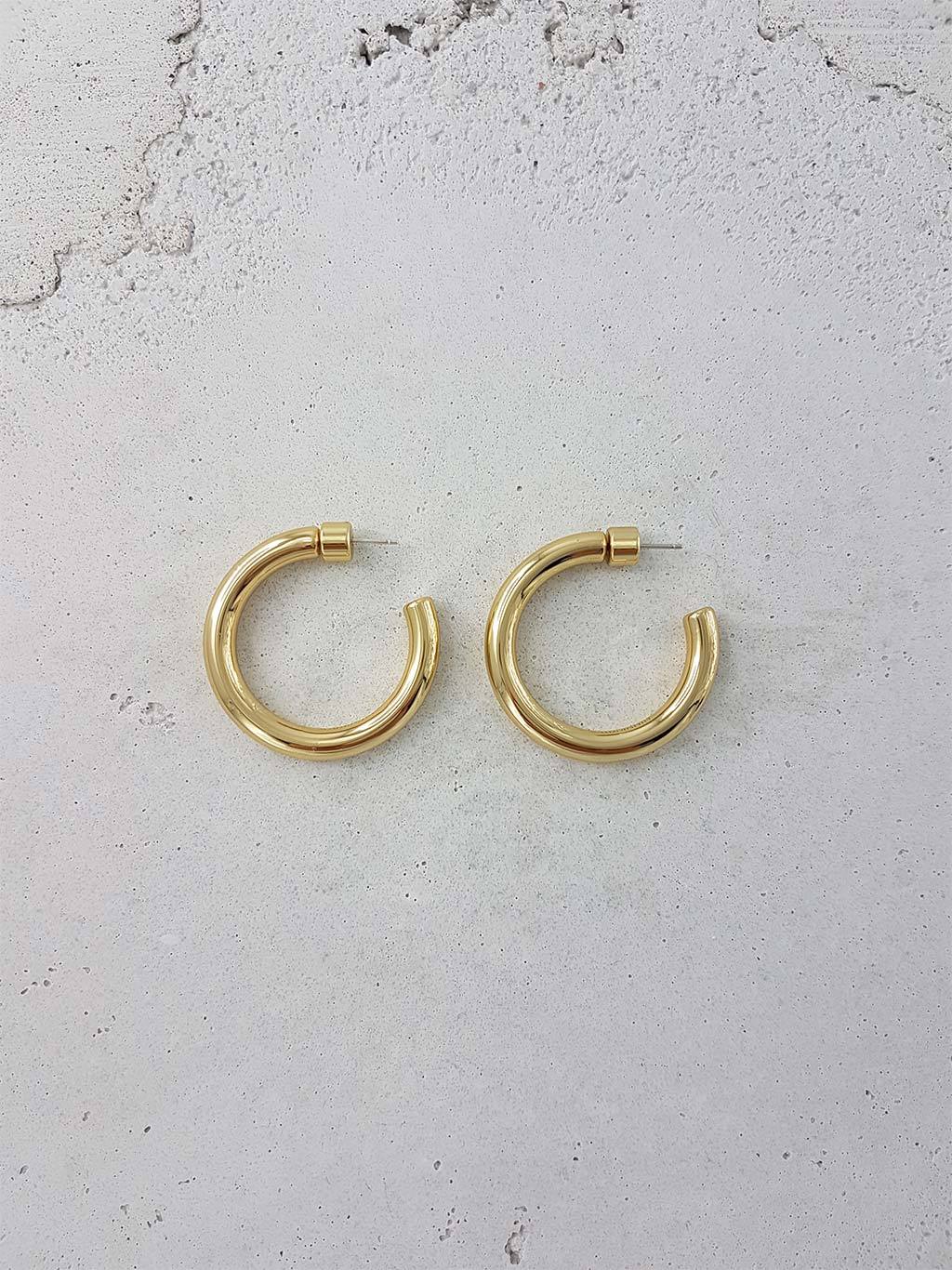 Luisa Hoops - 18K Gold - F5 Concept Store