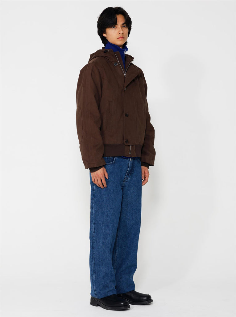 Armand Bomber Jacket - Brown