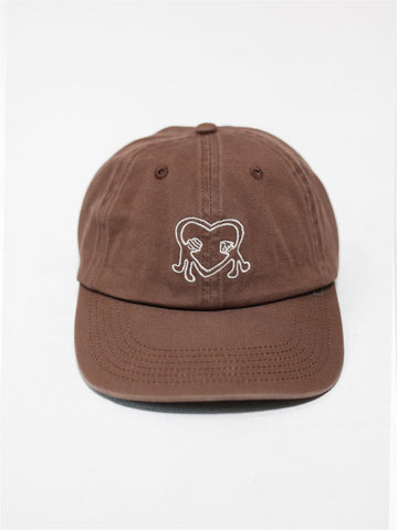 Family Heart Caps - Washed Brown - F5 Concept Store
