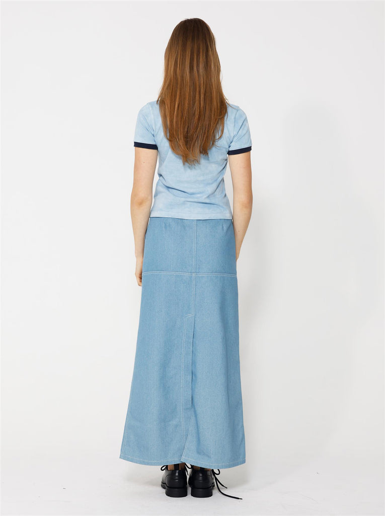 Alina Denim Skirt - Light Blue