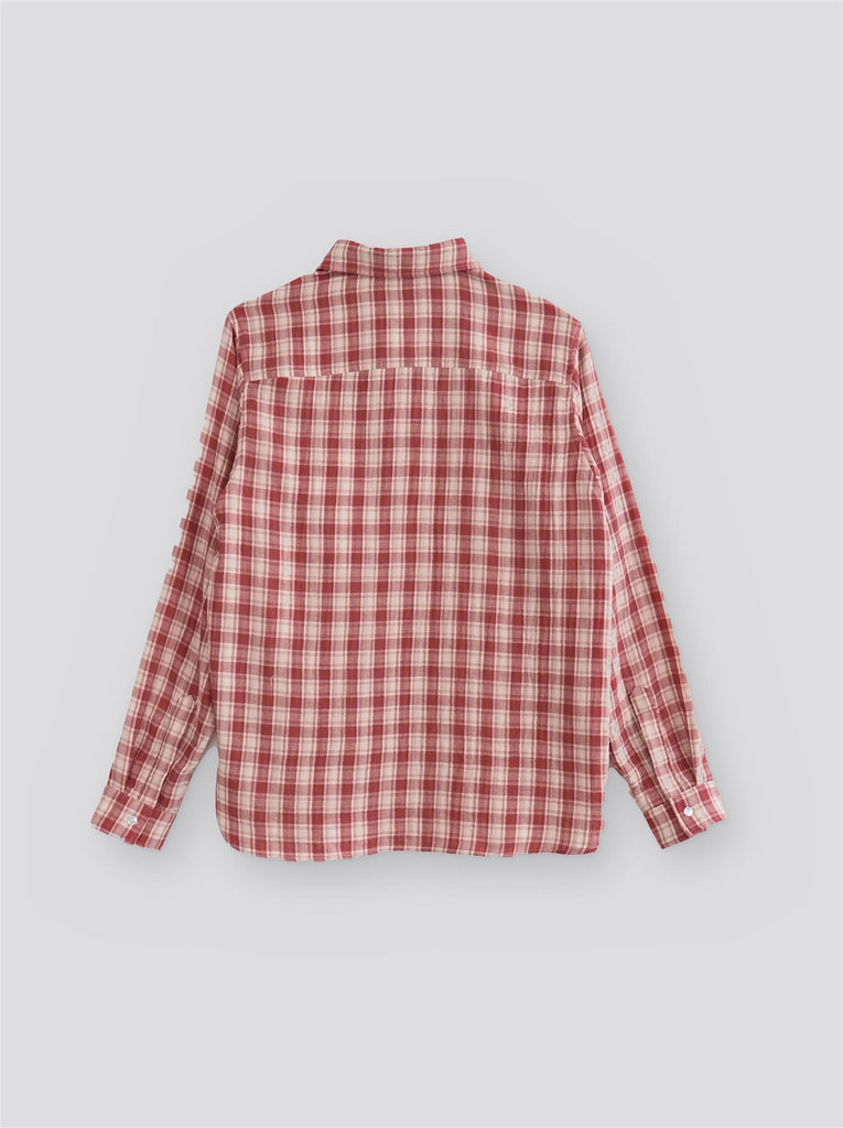 Holleb Shirt - Red/Beige Checks