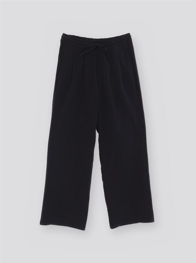 Damien Linen Pants - Black - F5 Concept Store