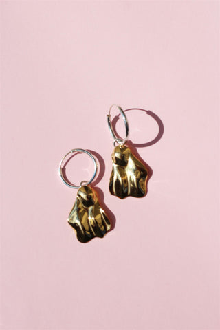 Ariel Hoops - Gold
