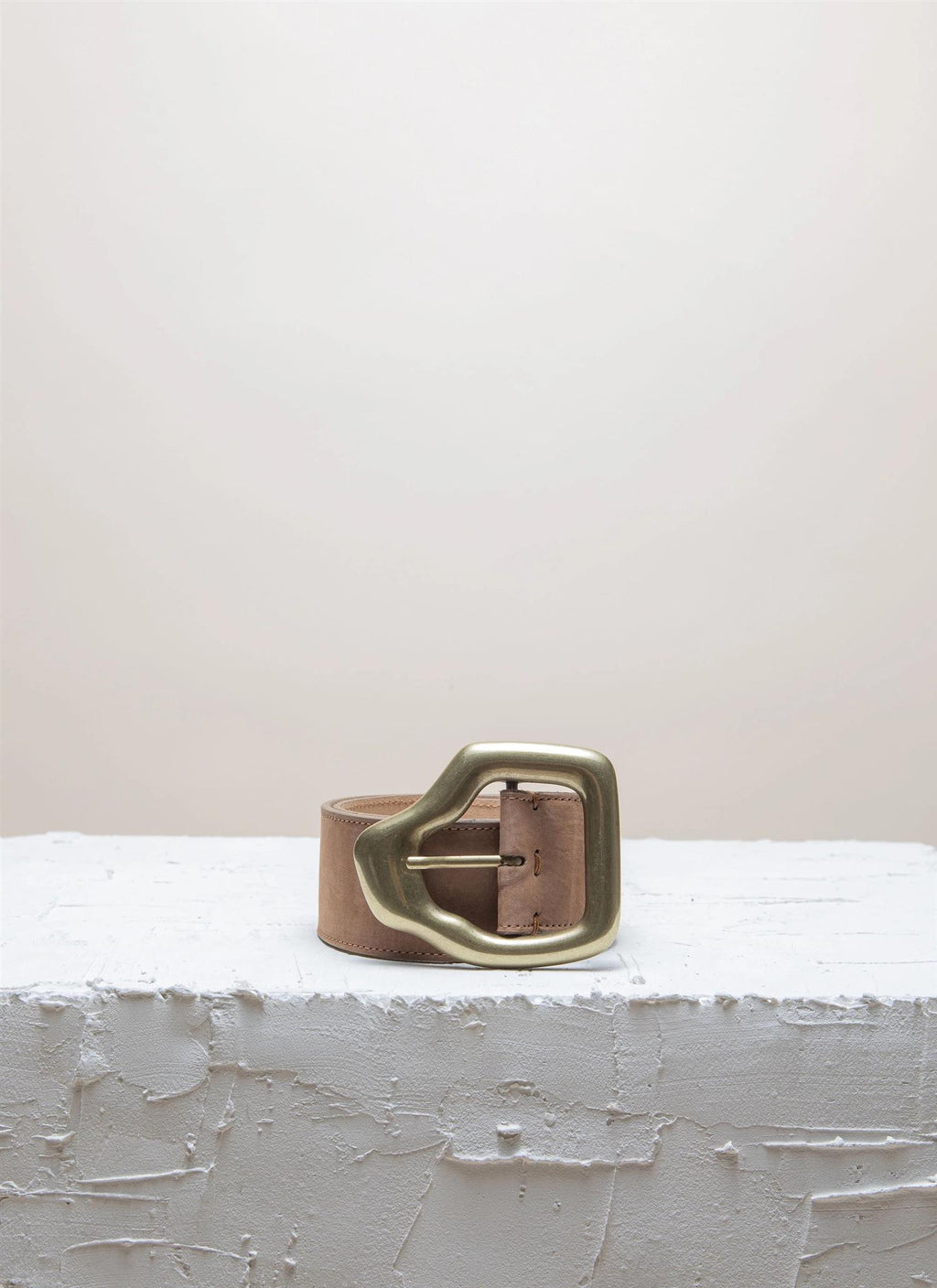 Ako belt - Nutmeg/Gold - F5 Concept Store