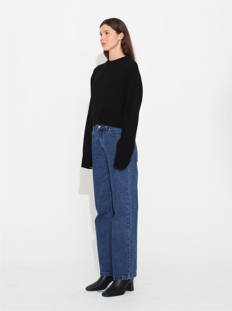 Liena Merino Sweater - Black