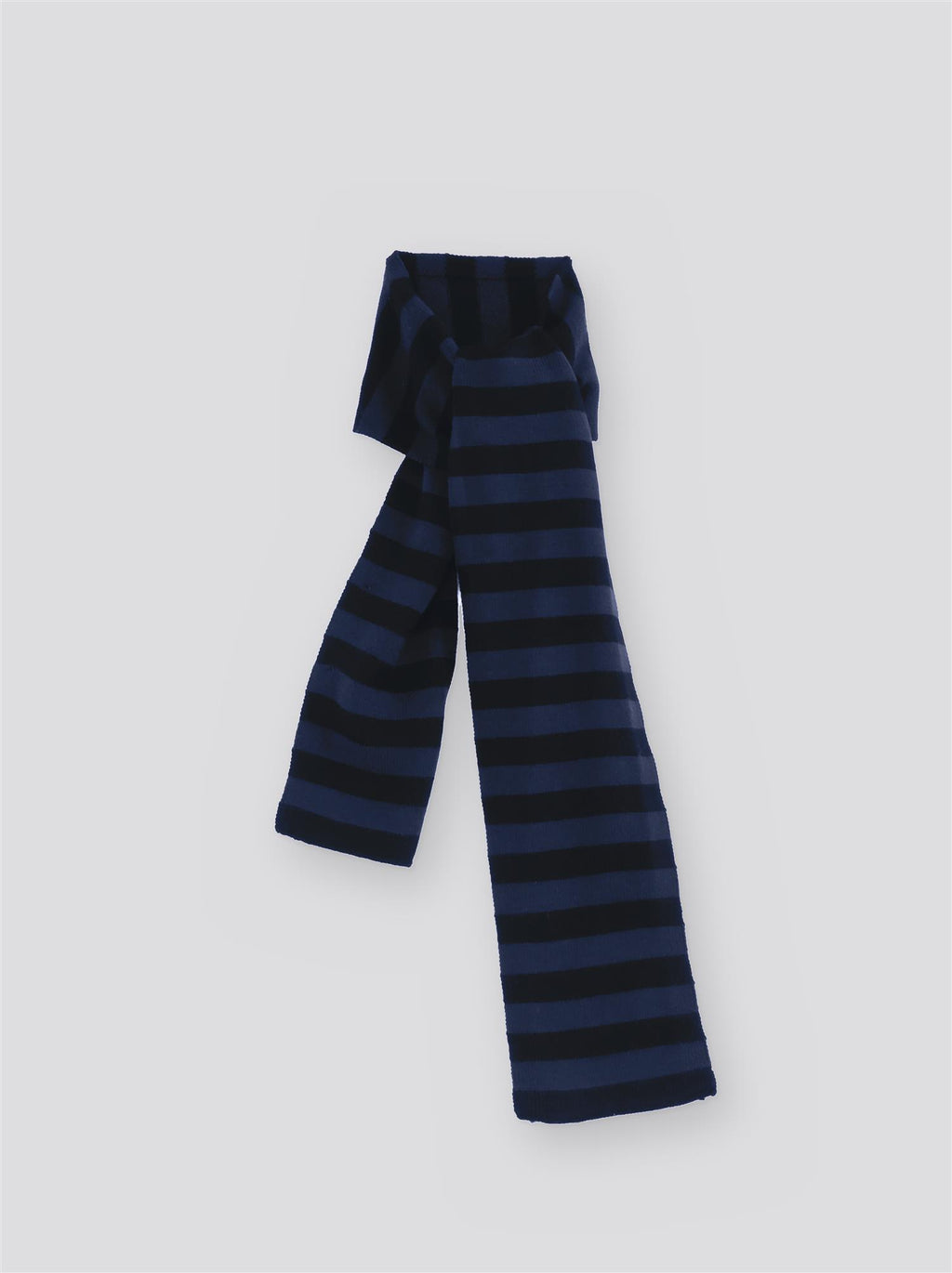Luo Small Scarf- Black/Blue - F5 Concept Store