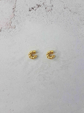 Pastry Hoops Small - 18K Gold - F5 Concept Store