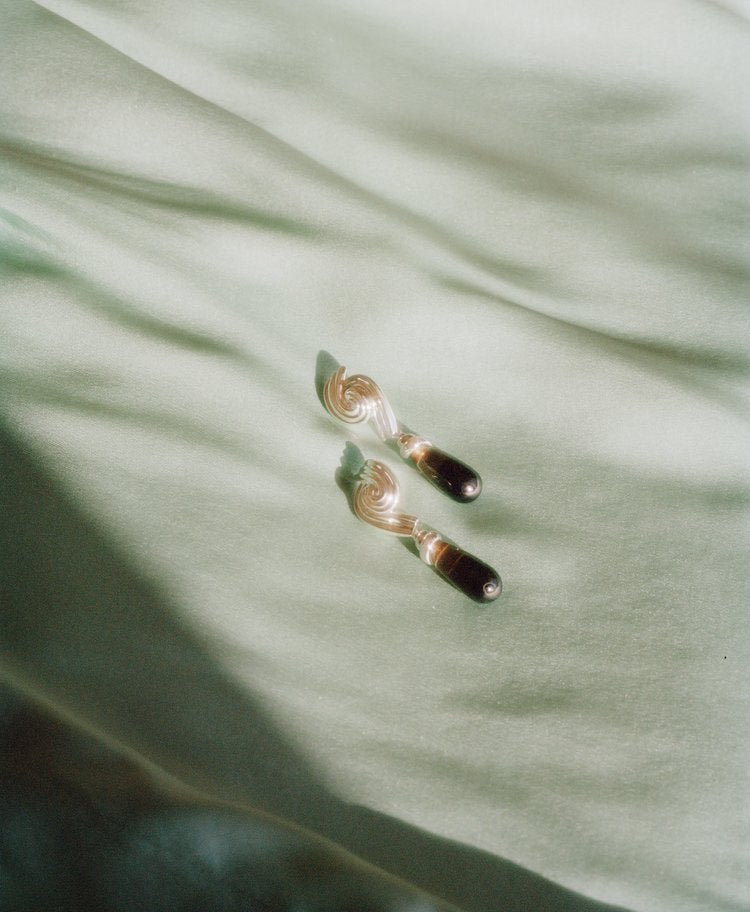 Sphynxesse Small - Silver/Amaretto Drops - F5 Concept Store