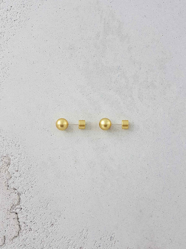 Piccolo Studs - Antique Gold - F5 Concept Store